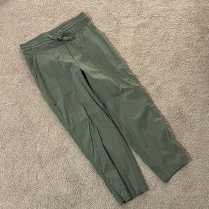 lululemon athletica Sage Green Joggers lil snag see pic